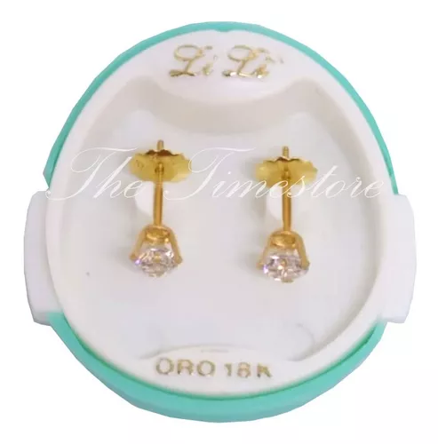 Tuercas para pendientes de 6 mm - Dorado con oro fino x6 - Perles & Co