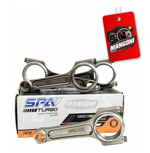Imagem 1 de 5 de Biela Forjada Spa Turbo Super A 144mm P/ Vw Ap 1100cv- Basic