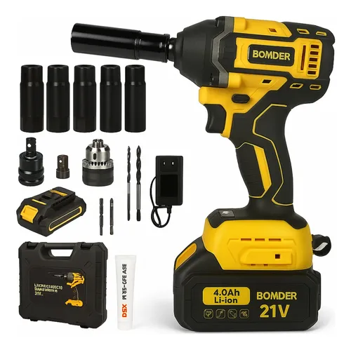 comprar Parafusadeira Chave De Impacto Sem Fio Com 02 Baterias 21v