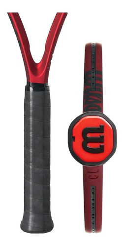 Imagen 4 de 7 de Raqueta Tenis Wilson Grafito Profesional Clash 100 Cuotas