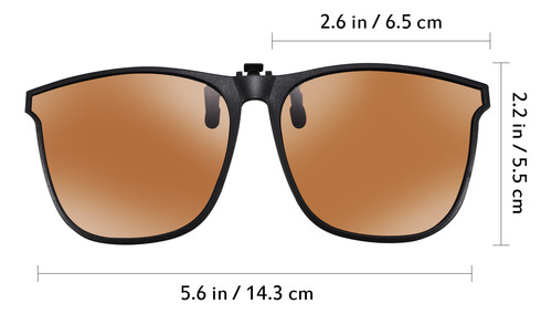 3 Pares De Gafas De Sol Con Clip Y Lentes Polarizadas De Mar