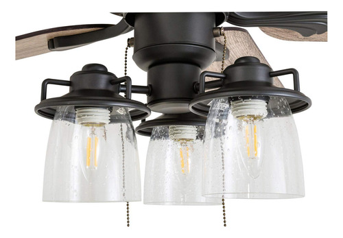 Prominence Home River Run - Ventilador De Techo Led De 52 Pu