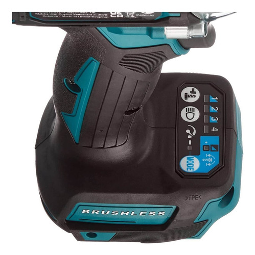 Chave de impacto Makita Bl 18v 1/2" DTW300z sem baterias de cor turquesa