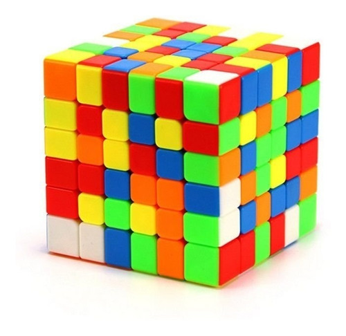 Cubo Mágico Profissional 6x6x6 Moyu Mf6 Mofangjiaoshi Estrutura Stickerless