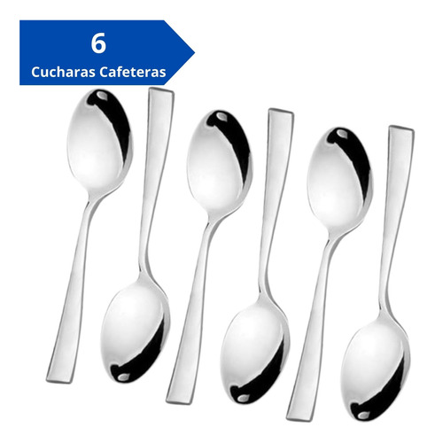 Juego De Cubiertos Florencia Para 6 Personas, 24 Piezas Plateado