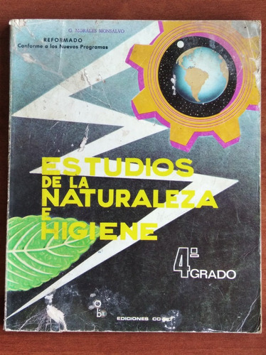 Estudios De La Naturaleza E Higiene 4º Grado / Cobo