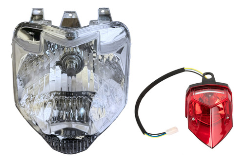 Faro Delantero + Stop Para Yamaha Fz16 2.0 / Fz-s Fi Mtc