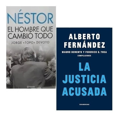 Pack Néstor + Justicia Acusada - Devoto / Fernandez