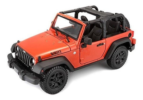 Maisto 2014 Jeep Wrangler No Top Diecast Vehicle (escala 1:1