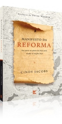 Manifesto Da Reforma Livro Cindy Jacobs