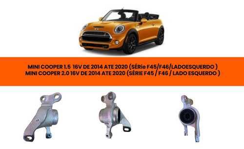 Bucha Mancal Bandeja Cooper 1.5 2.0 16v 2014 2020 (f45/f46)e
