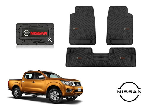 Tapetes Big Truck 3pz Logo Nissan Np300 Frontier 2015 A 2020