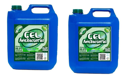 Gel Antibacterial Al  70%   20 L - Unid - L a $7000