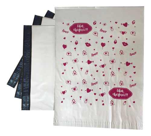 Saco Personalizado De Plástico Para Os Correios 32x40 25unid