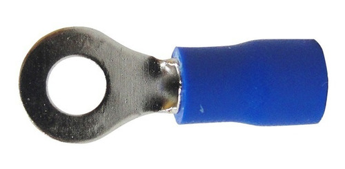 Imagen 3 de 4 de Terminal Anillo Ojo Argolla Azul 8.4mm (16-14awg) 100 Unid