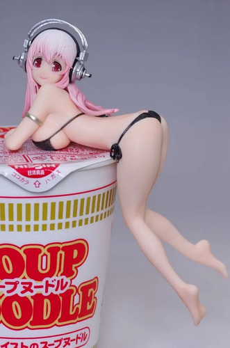 Figura Super Sonico Traje De Baño Sexy 13 Cms