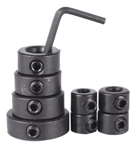 8 Piezas Profundidad De Taladro Topes Collares Anillo