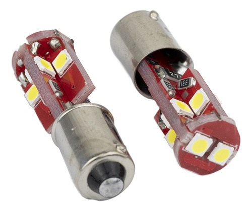 Lampara Led Posicion T  12v. 4w 1p Bay9s 10 Led Canbus Juego