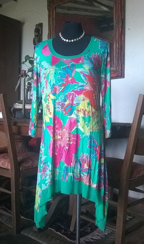 Vestido Estampado Para Dama. Fresco Y Bonito