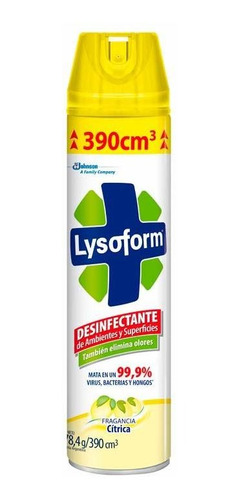 Pack X 12 Unid Desinfectante  Citrico 360 Cc Lysoform Desin