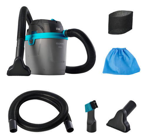 Aspirador de água e pó portátil Wap GTW Compact 1400W