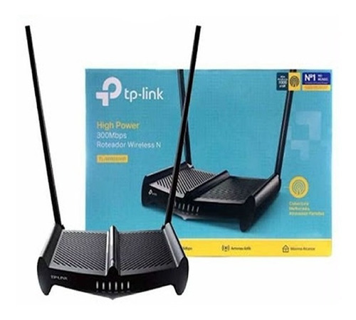 Router Tp-link Rompe Muro 2 Antenas 9dbi 300 Mbps