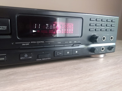 Compactera Sony Cdp-k1a - Pitch - Karaoke - Doble Dac Pcm56 Negro (Usado)