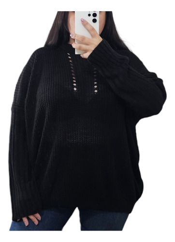 Sweater Lana Oversize Dama, Amplio, Plussize