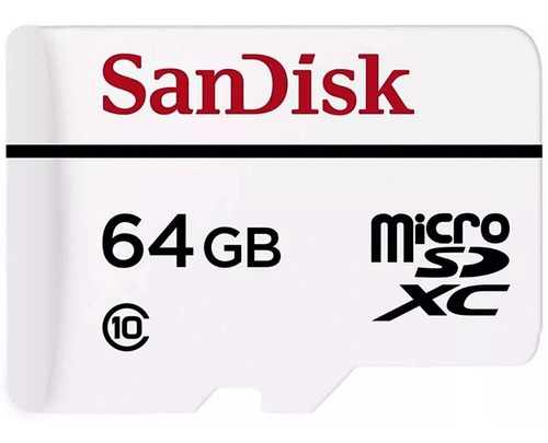 Memoria Micro Sd Sandisk High Endurance 64gb Clase 10 /v