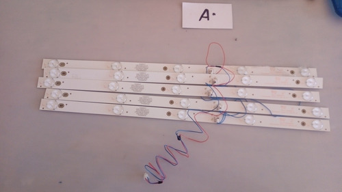 Tfgj50d05 Zc21fg  5 Tiras De 5 Leds Hisense 40d37