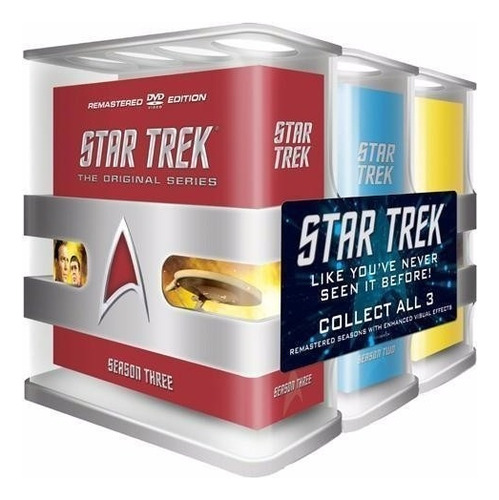 Star Trek En Dvd Producida Por Paramount