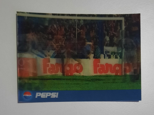 Tarjeta Pepsi Futbol Holograma 1