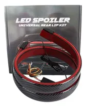 Comprar Spoiler Led Stop Universal Lip Aleron Fibra Carbono 1.20m