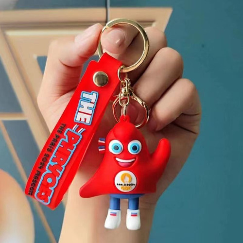 Mascota Juegos Olímpicos París 2024 Llaveros Y Pegatinas