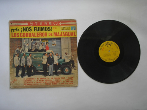 Lp Vinilo Los Corraleros De Majagual Nos Fuimos Colombia1966