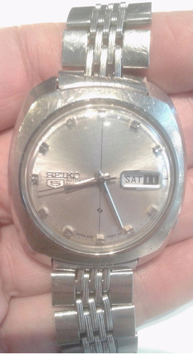 Vintage Reloj Seiko 5 21 Jewels Automatico Funcionando