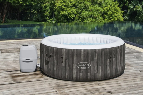 Imagen 2 de 6 de Jacuzzi Lay Z Spa Bahamas Hidromasaje Bestway 4 Personas