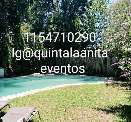 Alquiler De Quinta Para Eventos