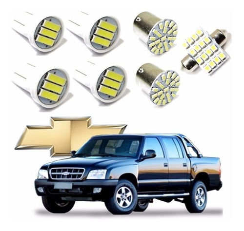 Kit Lâmpada Led S10 Pick Up Standard E Deluxe 1998 1999 2000