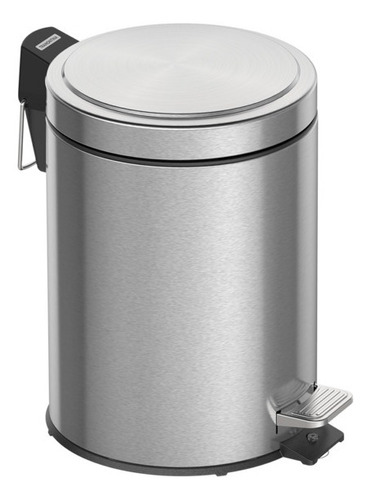 Tacho De Basura Acero Inox Con Balde Removible 5l Tramontina