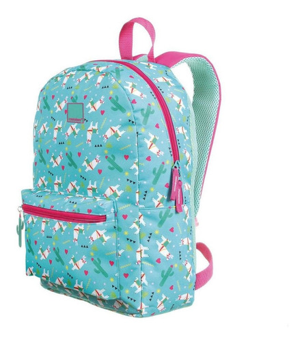 Imagem 2 de 2 de Mochila Infantil Feminina Dermiwil Lhama - 3779