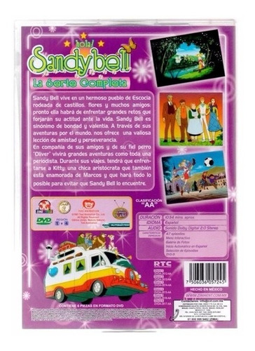 Hola ! Sandybell Serie Completa Animada Dvd