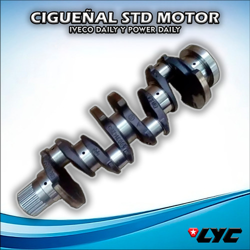 Cigueñal Std Motor Iveco Daily Y Power Daily 504033129