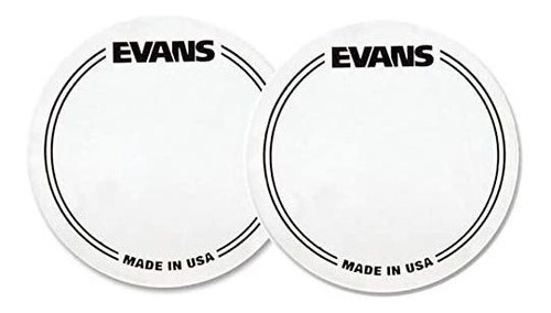 Evans Eq - Parche De Pedal Único, Plástico Transparente