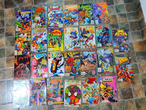 Revistas Excalibur  Avengers  X  Men Marvel Comics -dc