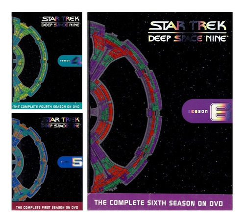 Série completa de Star Trek Deep Space Nine Série de TV em DVD