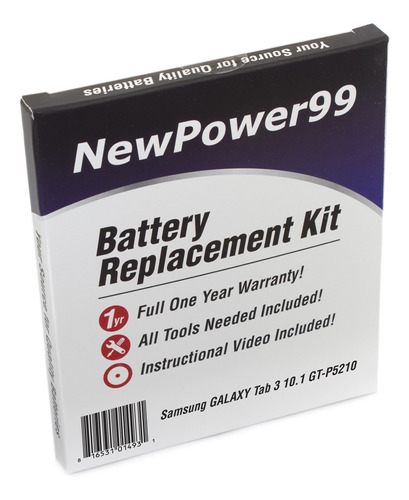Bateria Tablet Para Samsung Tab 3 10.1 Gt-p5210 Kit Con Vide