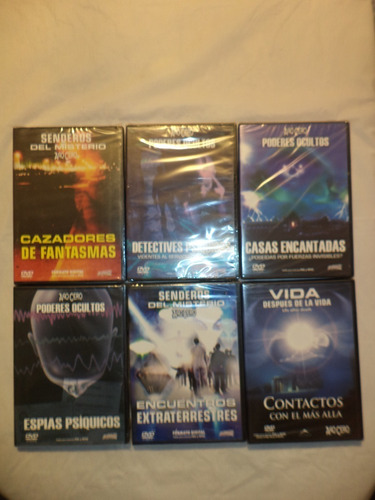 6 Dvds Revista Año Cero. Cerrados (Usado)