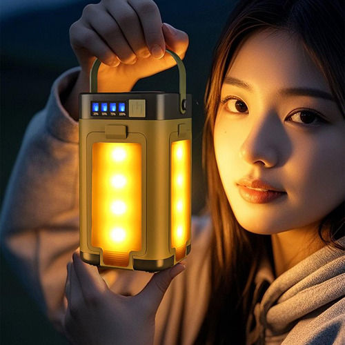 Luces De Campamento Lámparas Led Para Camping 4 Led Extensib