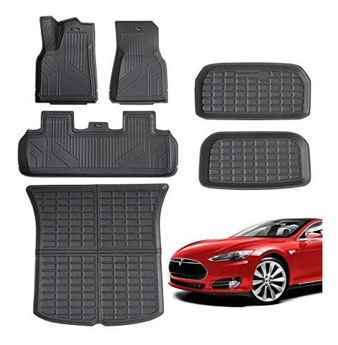 Bhasd Tesla Modelo Y Trunk Mat Liners Cargo Mat Cargo Sgzgf